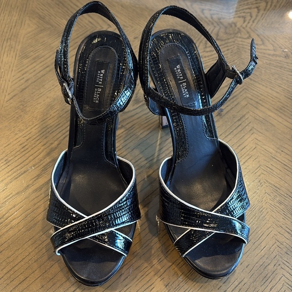 White House Black Market Shoes - White House Black Market Strappy Heels